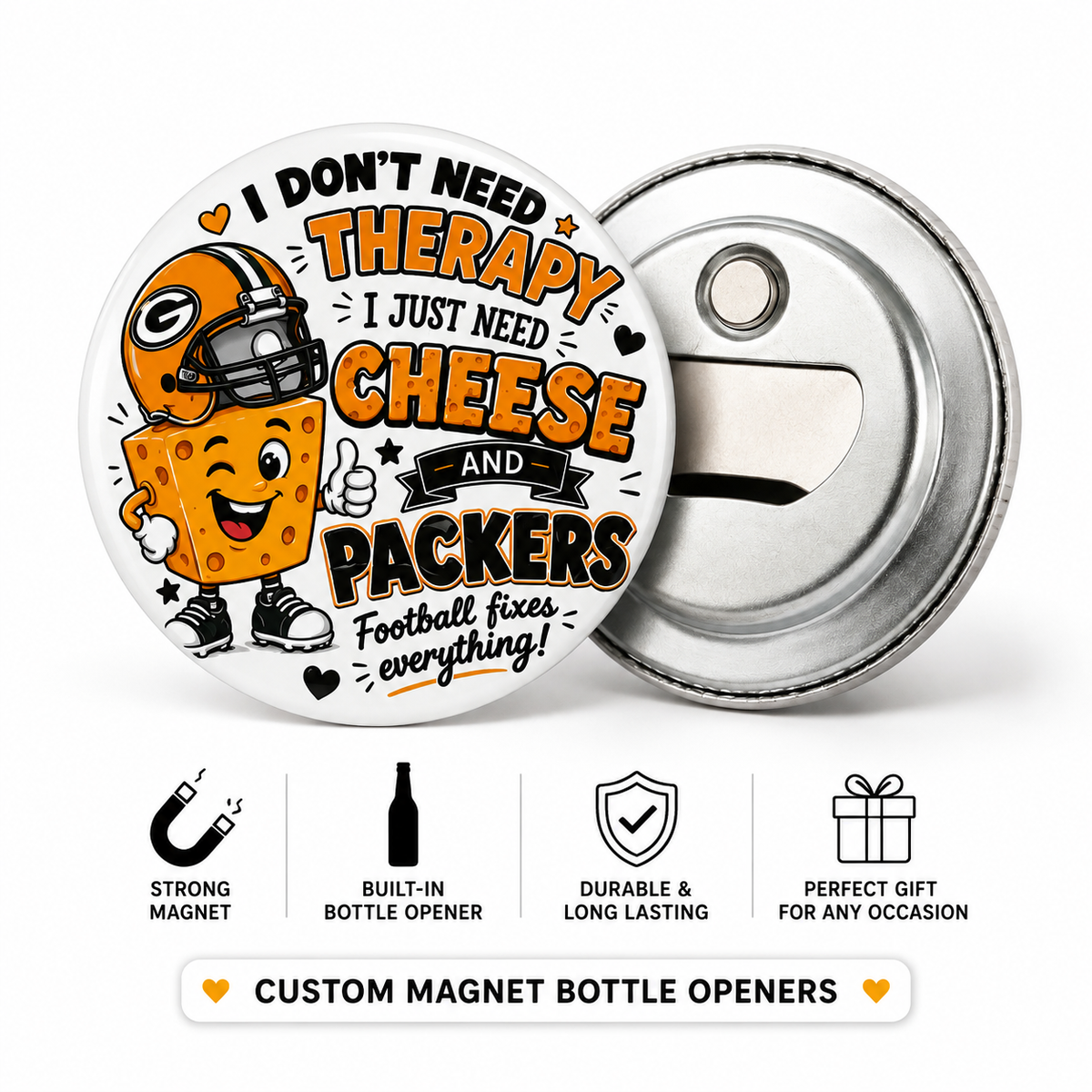 Custom Bottle Opener Magnet
