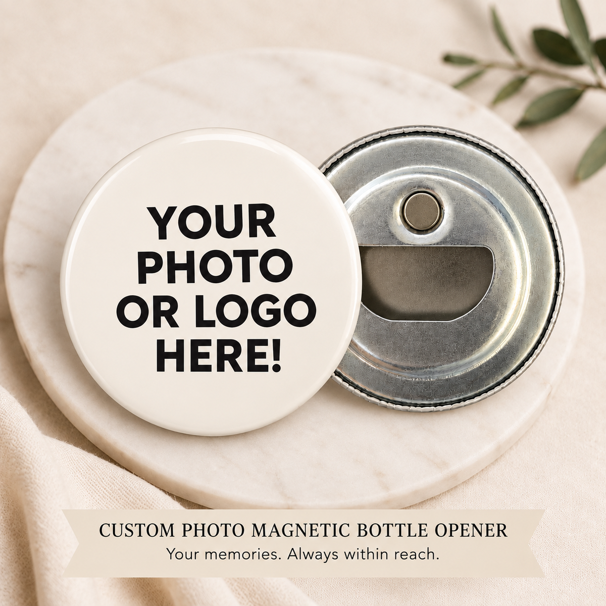 Custom Bottle Opener Magnet